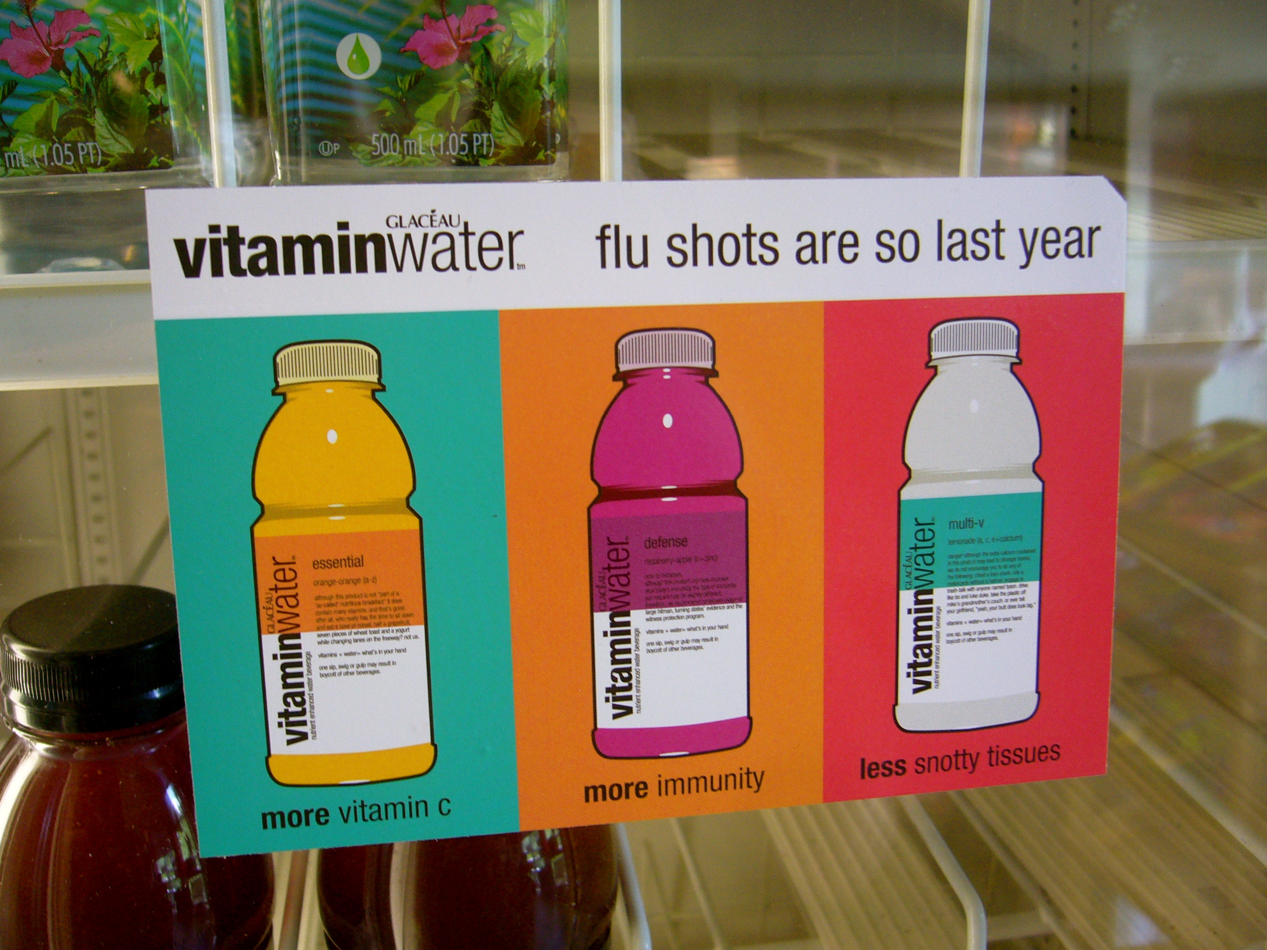 Swop flu shots for sugar shots...pffft