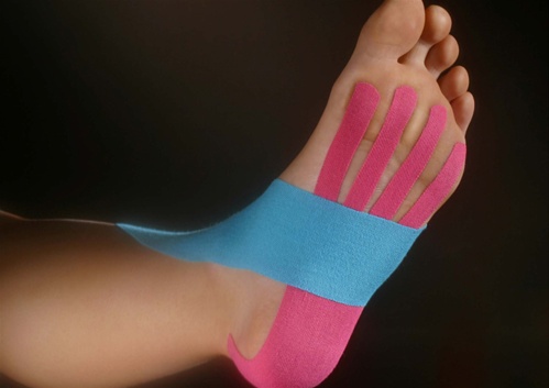 kinesio tape foot ankle physio taping pain kinesiology plantar fasciitis kinesiotape bruised technique muscle strap tendonitis kinesiotaping muscles application method